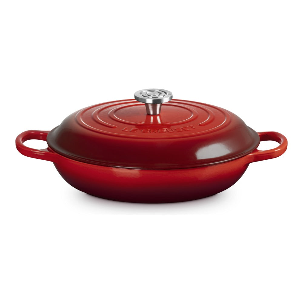 30 cm - Cocotte Evolution Tegame Basso Rotondo In Ghisa