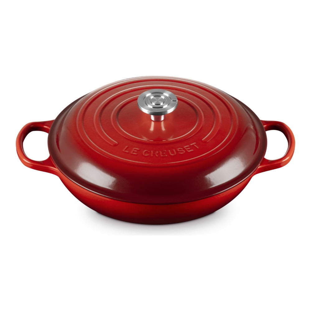 30 cm - Cocotte Evolution Tegame Basso Rotondo In Ghisa
