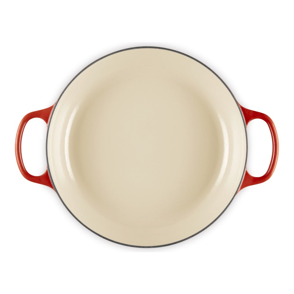 30 cm - Cocotte Evolution Tegame Basso Rotondo In Ghisa
