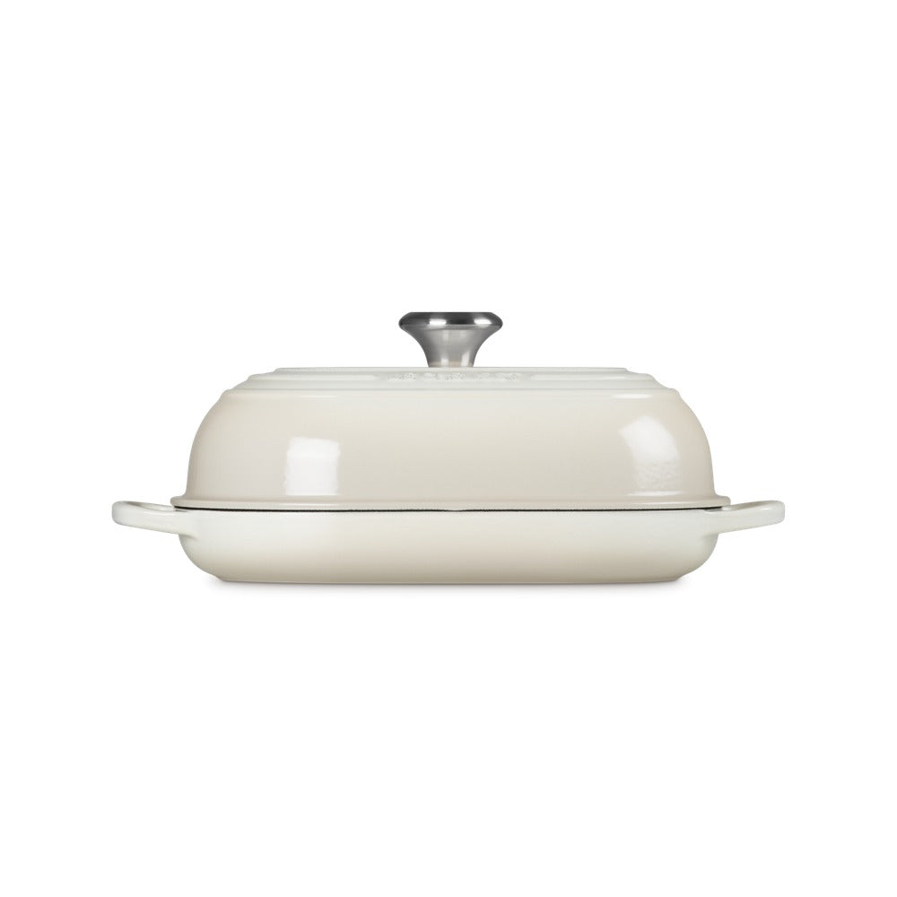 29 cm - Le Creuset Evolution Cocotte Per Pane Ovale In Ghisa Vetrificata
