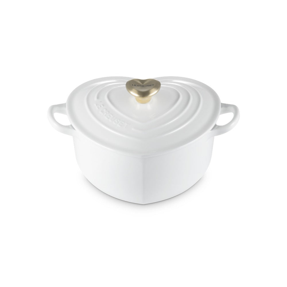 20 cm - Le Creuset Tradition Cuore cacerola en hierro fundido vitrificado