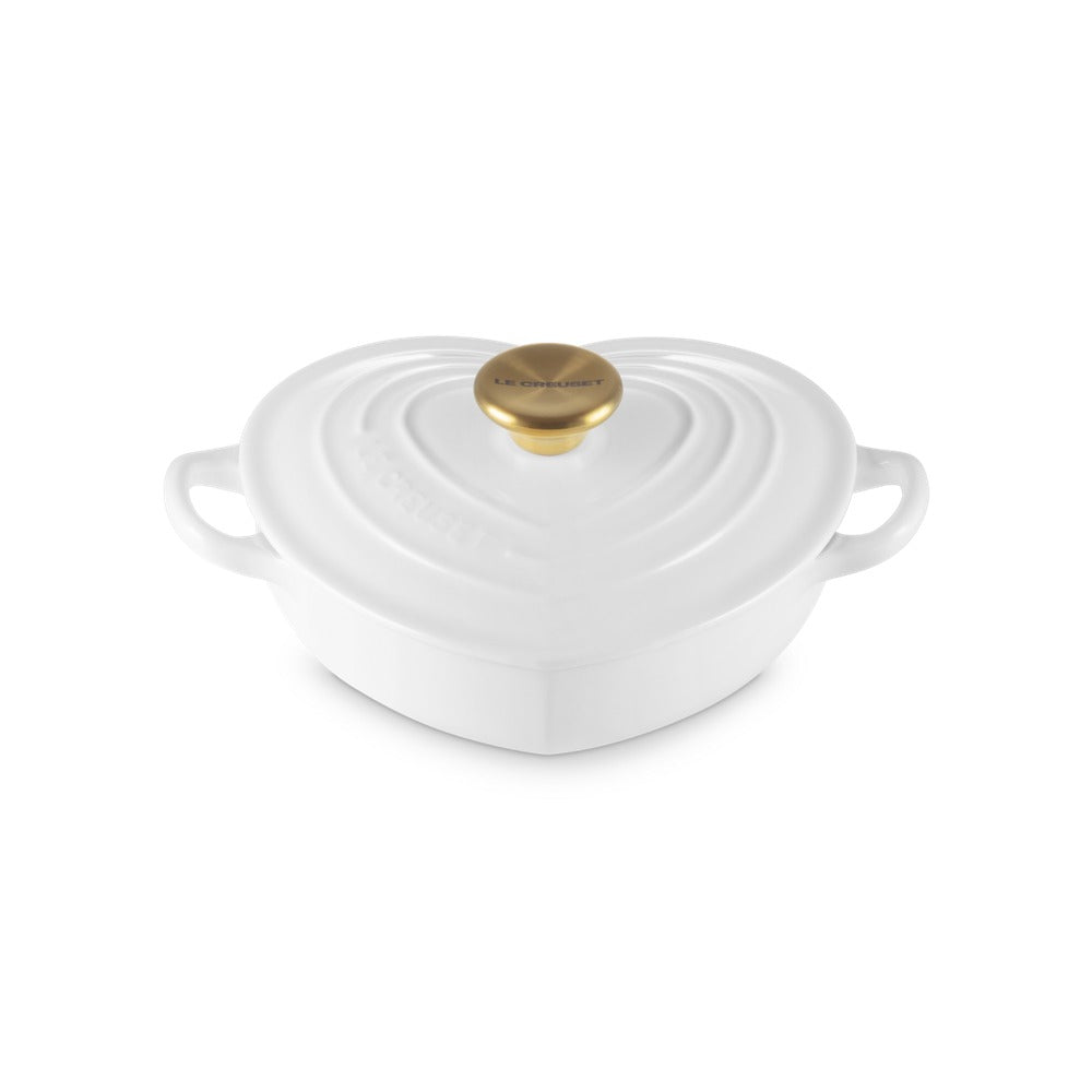 20 cm - Le Creuset Tradition Cuore sauteuse basse en fonte vitrifiée