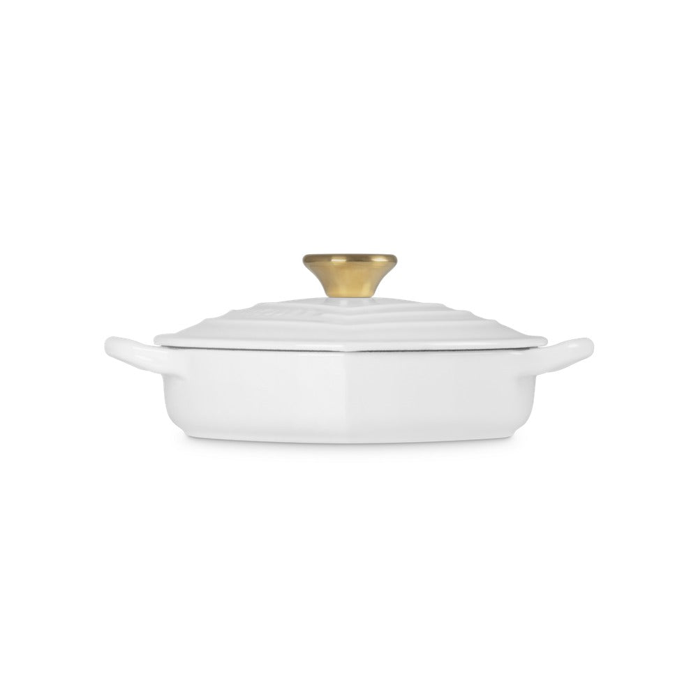 20 cm - Le Creuset Tradition Cuore sauteuse basse en fonte vitrifiée