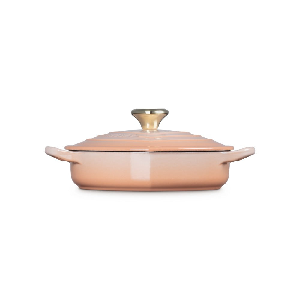 20 cm - Le Creuset Tradition Cuore sauteuse basse en fonte vitrifiée