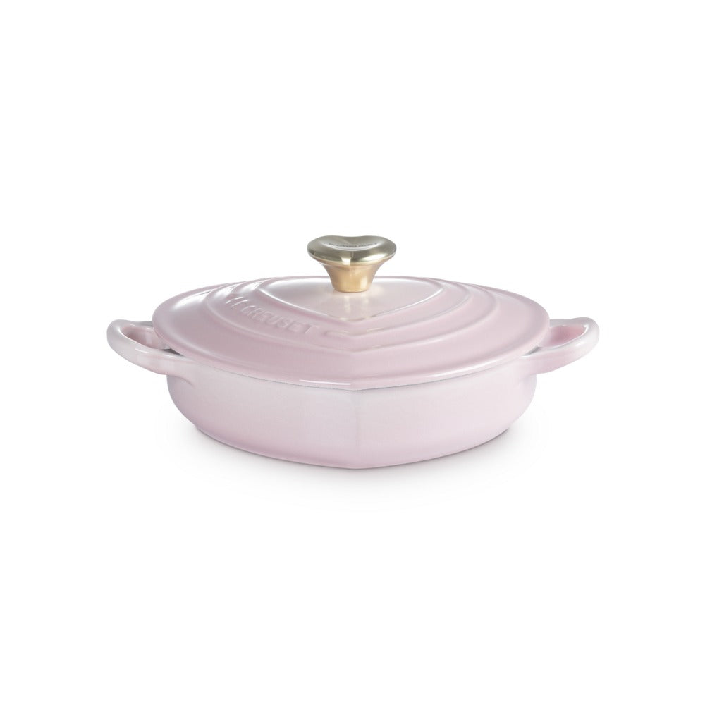 20 cm - Le Creuset Tradition Cuore sauteuse basse en fonte vitrifiée