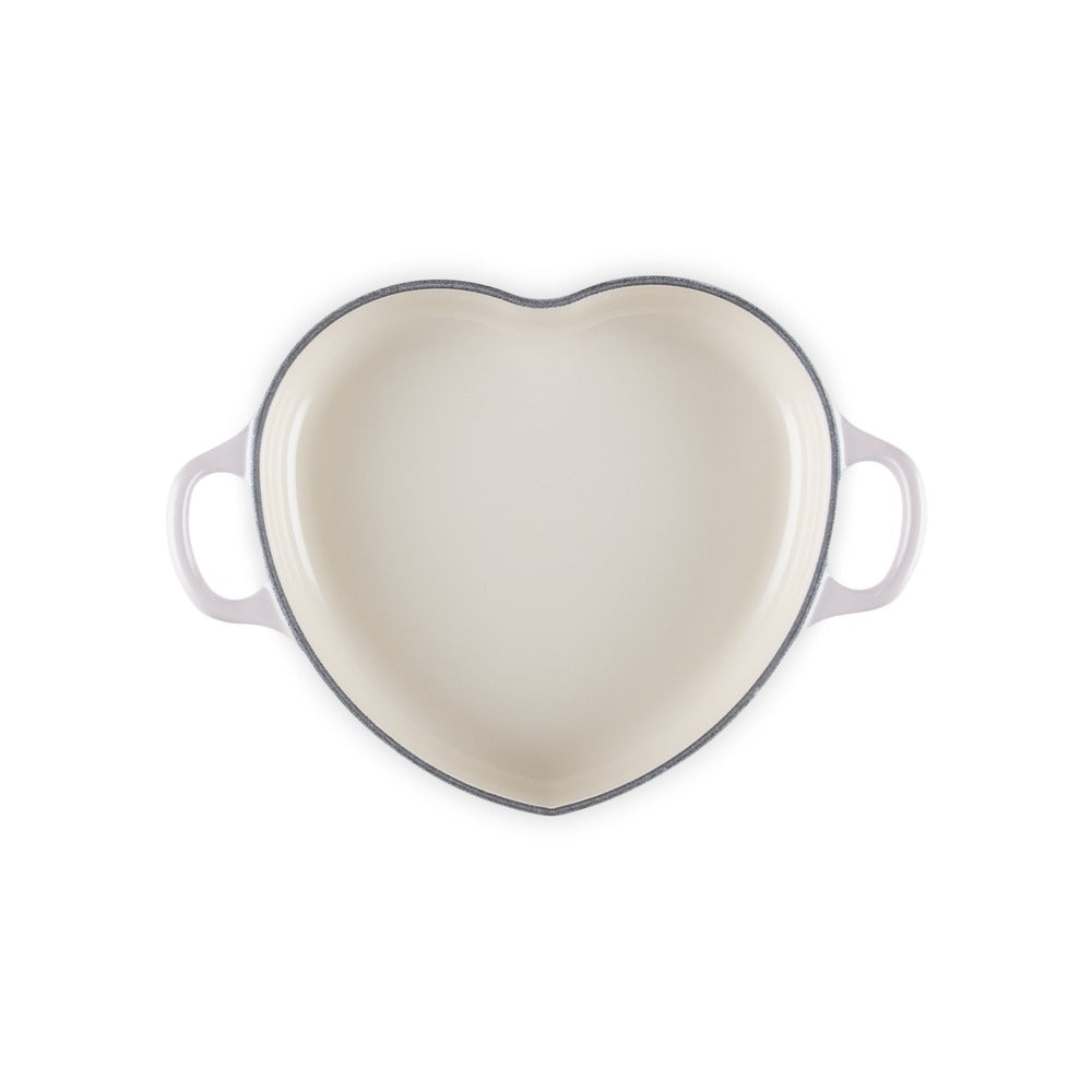 20 cm - Le Creuset Tradition Cuore sauteuse basse en fonte vitrifiée