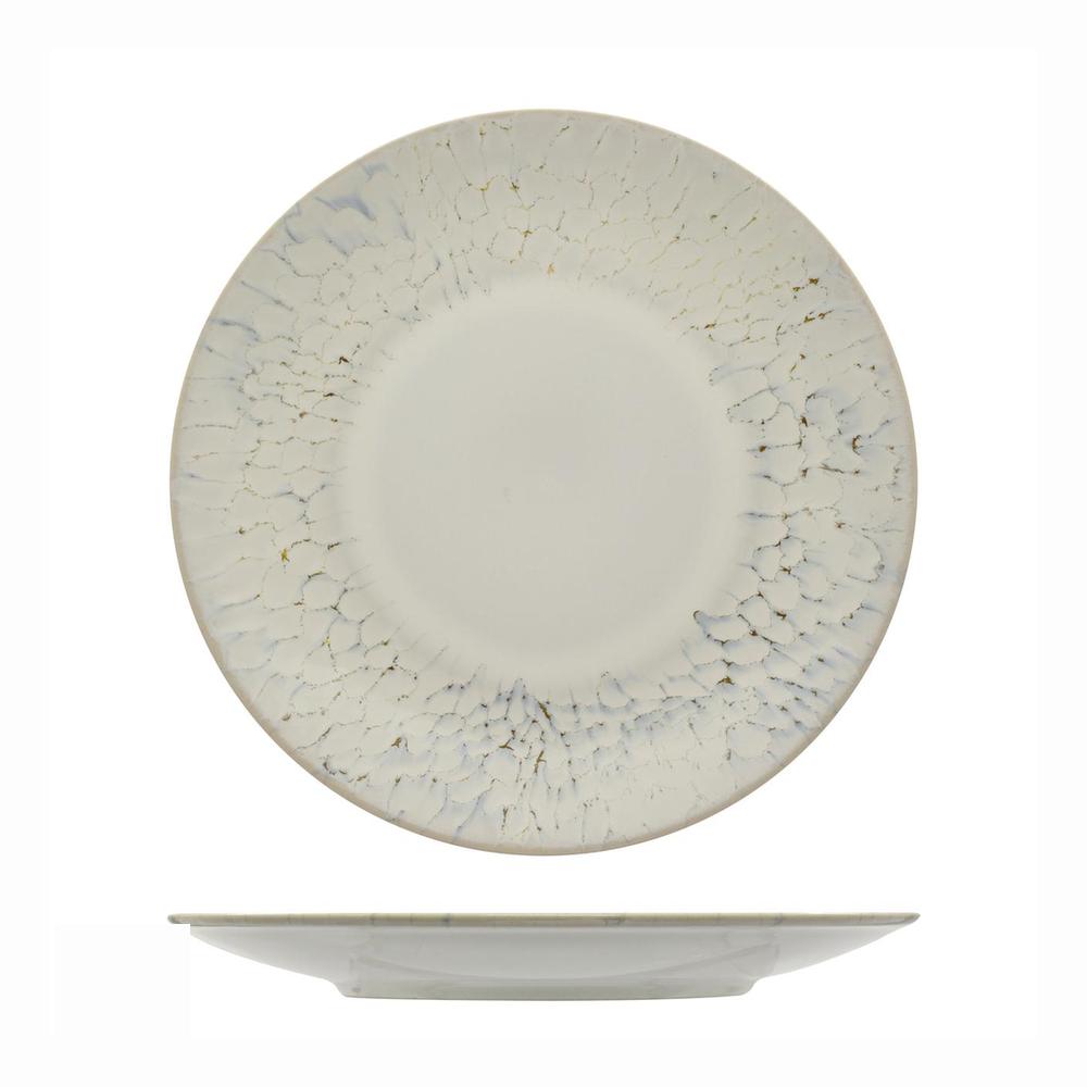 Mesa Ceramics Luz Piatto Piano Coupe Decorato In Gres porcellanato Set 6 Pz