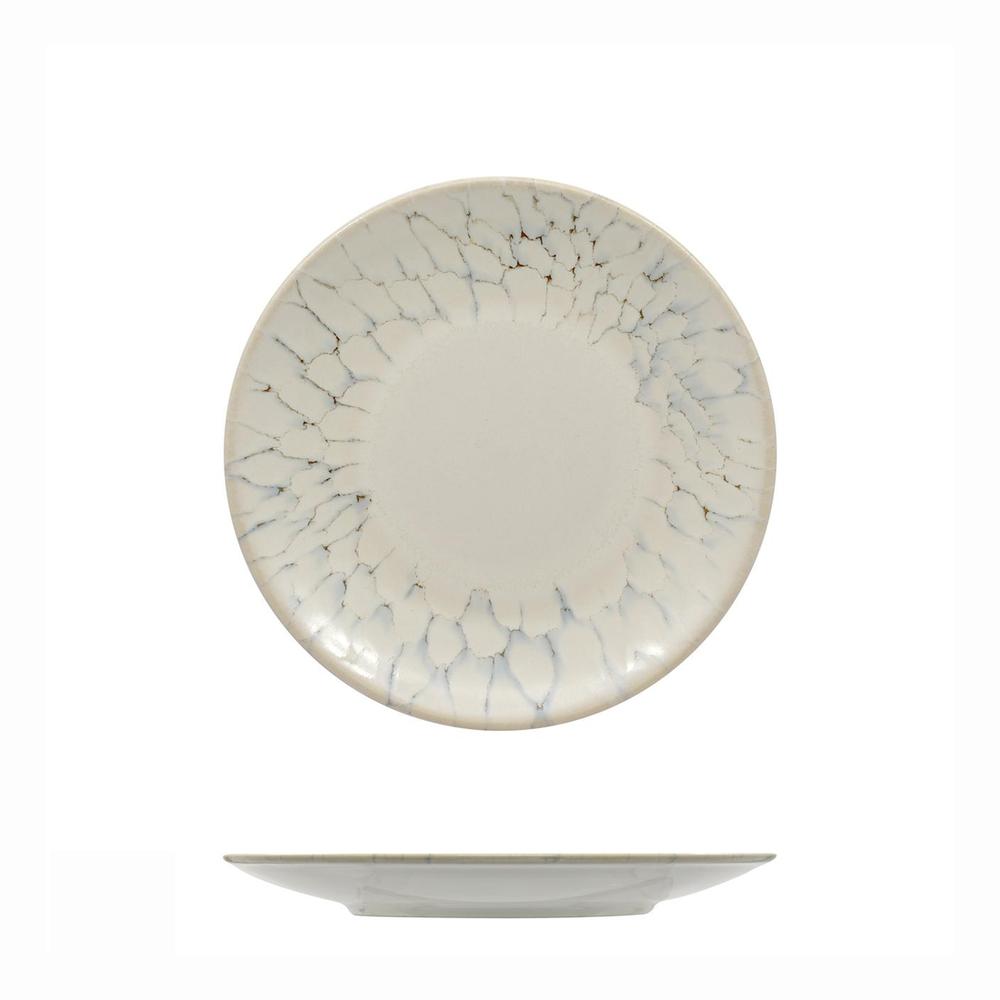 Mesa Ceramics Luz Piatto Piano Coupe Decorato In Gres porcellanato Set 6 Pz