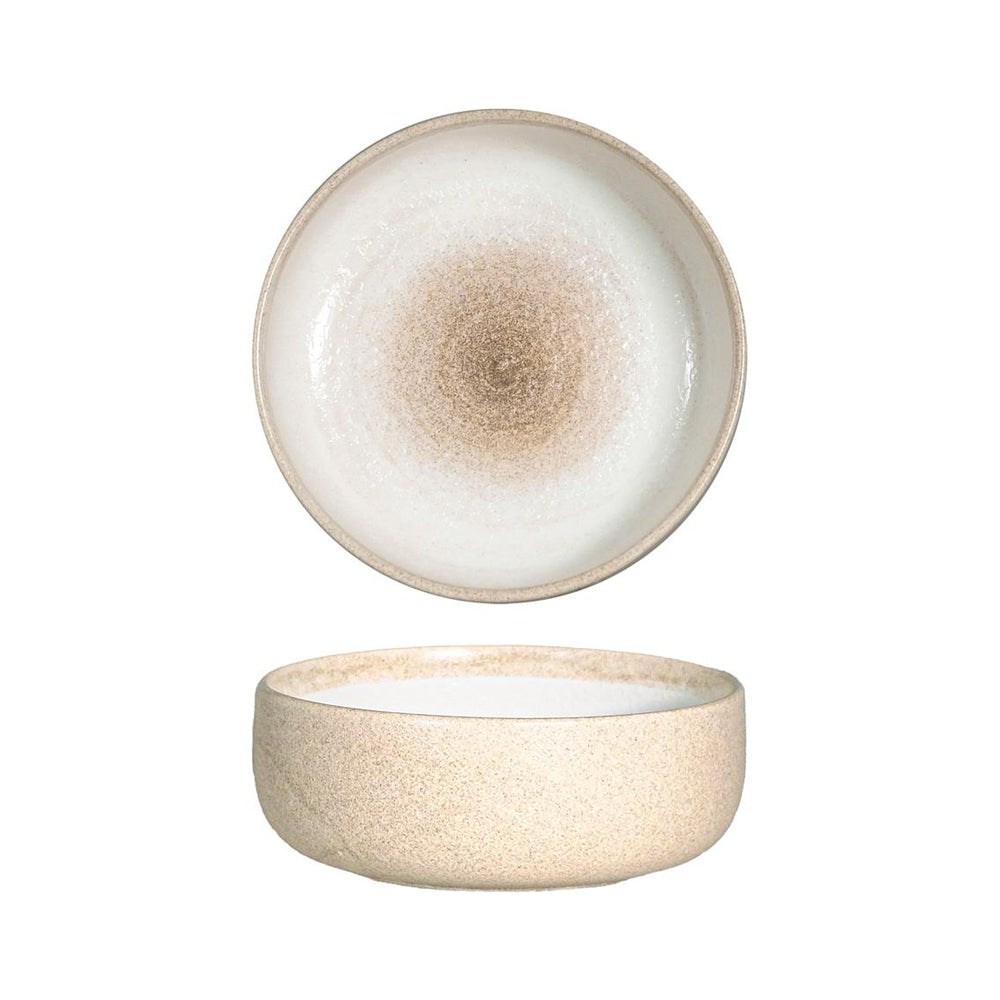 16 cm - Gemscape Sabbia Ensaladera de porcelana Set de 6 pz