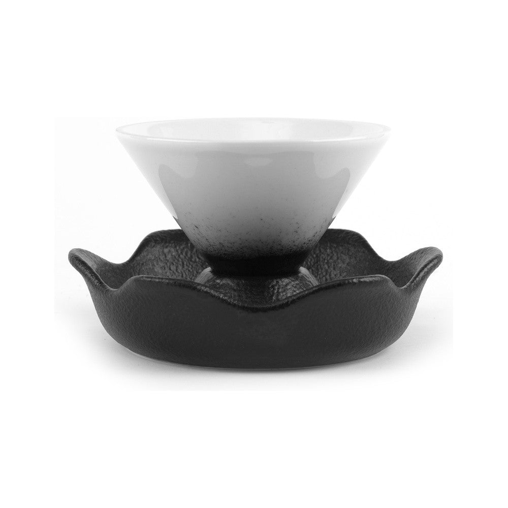 17.5 cl - Ariane Barware Lunar Martini Cone Cocktailglas In Keramiek - Set van 6 St.