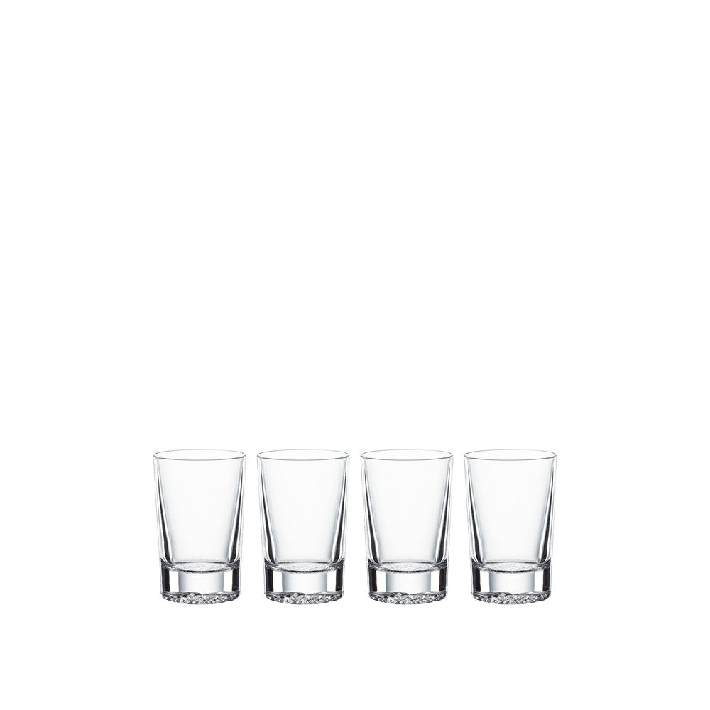 5.5 cl - Spiegelau Lounge 2.0 Shotglas In Kristalglas - Set van 4 Stuks