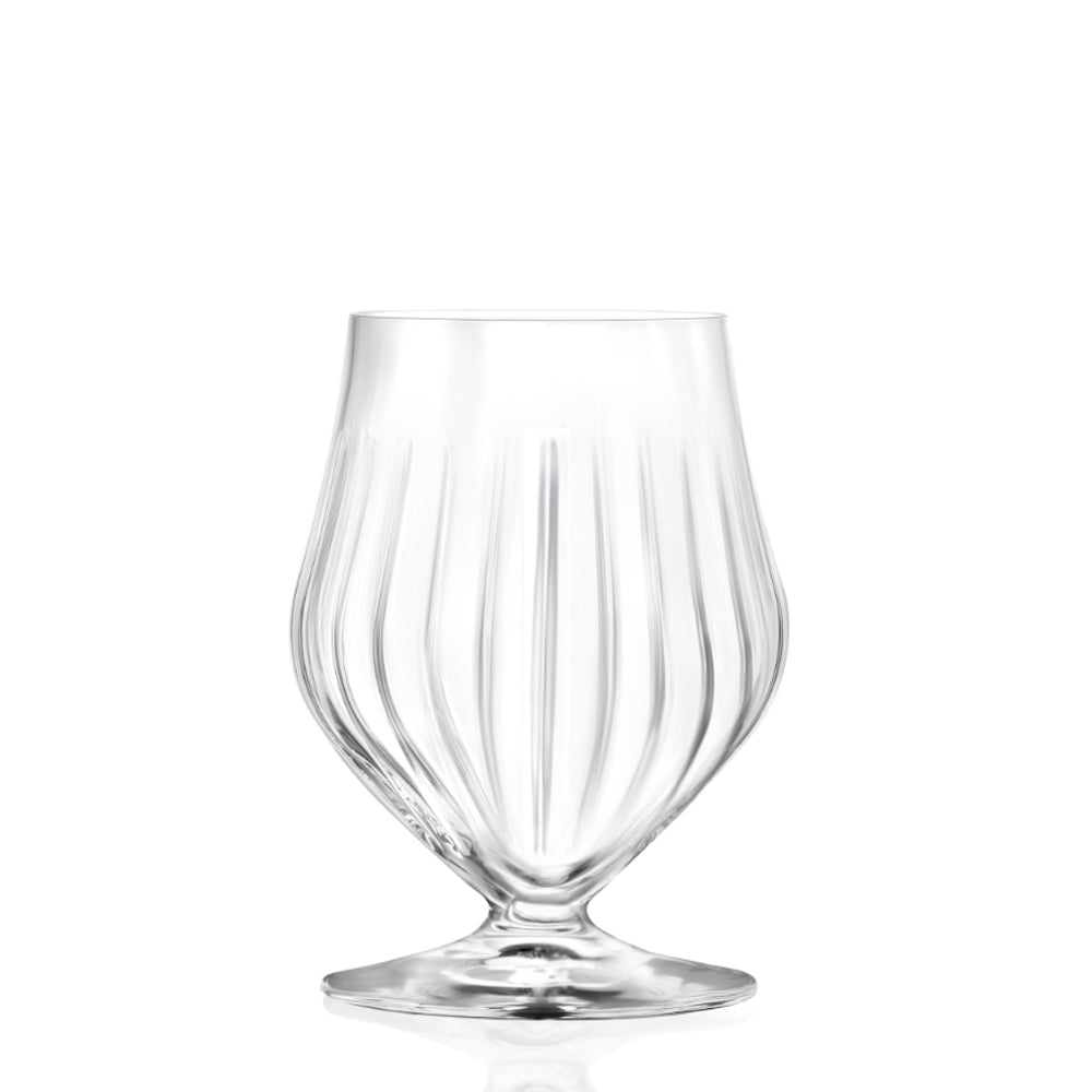 45 cl - RCR Cristalleria Italiana Timeless Stemless T45 Cognac Glass in Luxion Crystal Glass Set of 6 Pcs