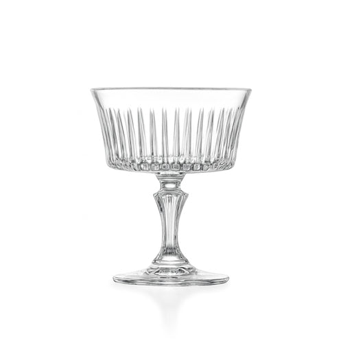 26 cl - RCR Cristalleria Italiana Timeless Dessertschale aus Luxion-Kristallglas Set mit 6 Stk