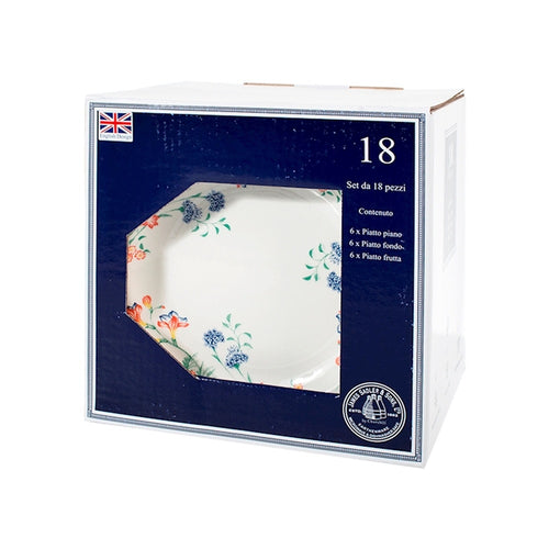Churchill Emily James Sadler & Sons Tellerservice aus Terrakotta - Set mit 18 Stk