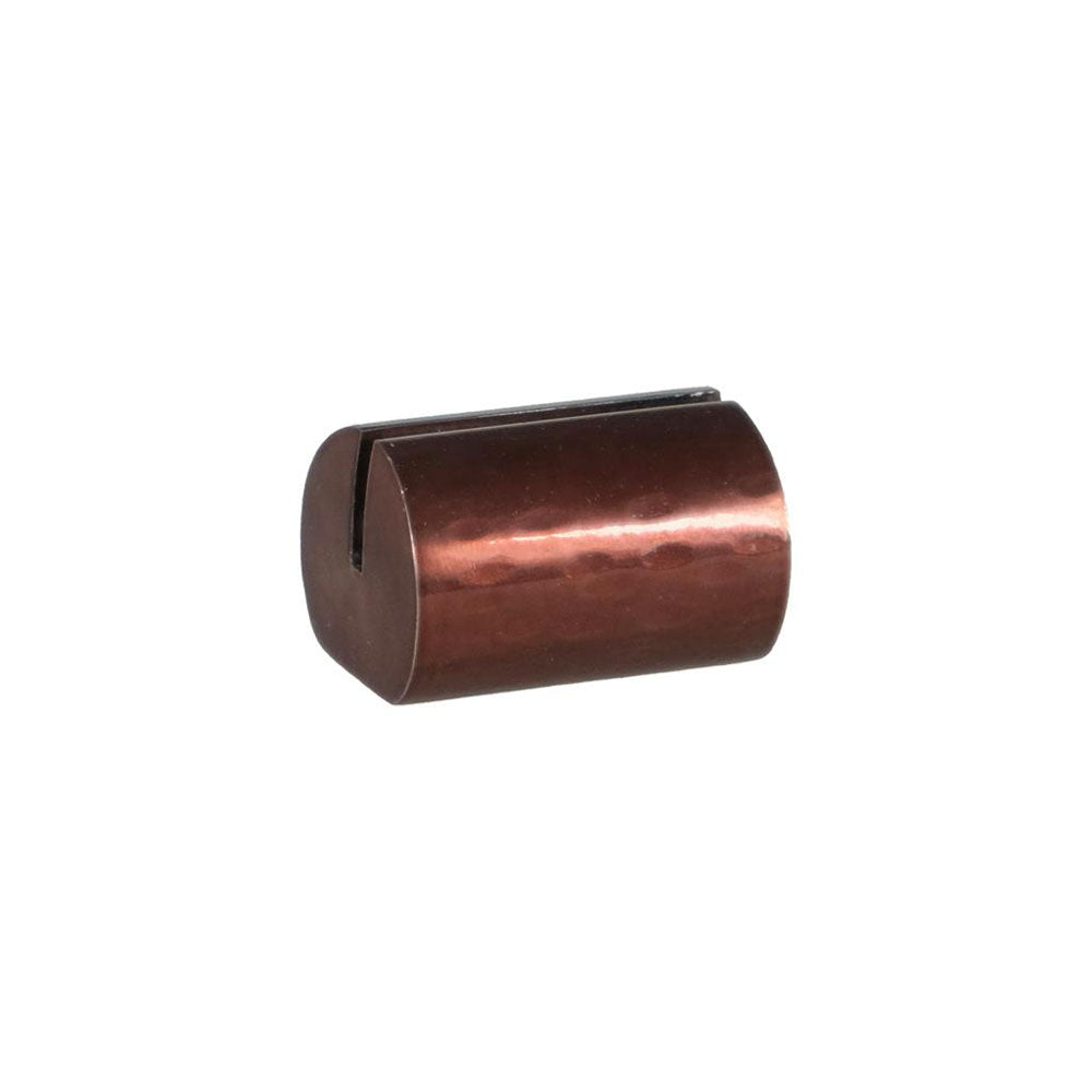 2.5 cm - Portofino Marcador De Lugar Cilíndrico En Aluminio Martillado