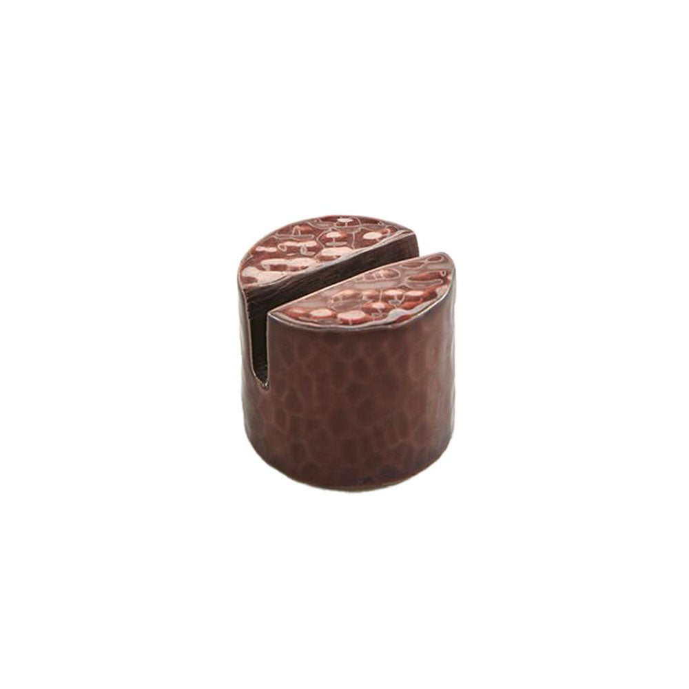 2.3 cm - Portofino Marcador De Lugar Redondo En Aluminio Martillado