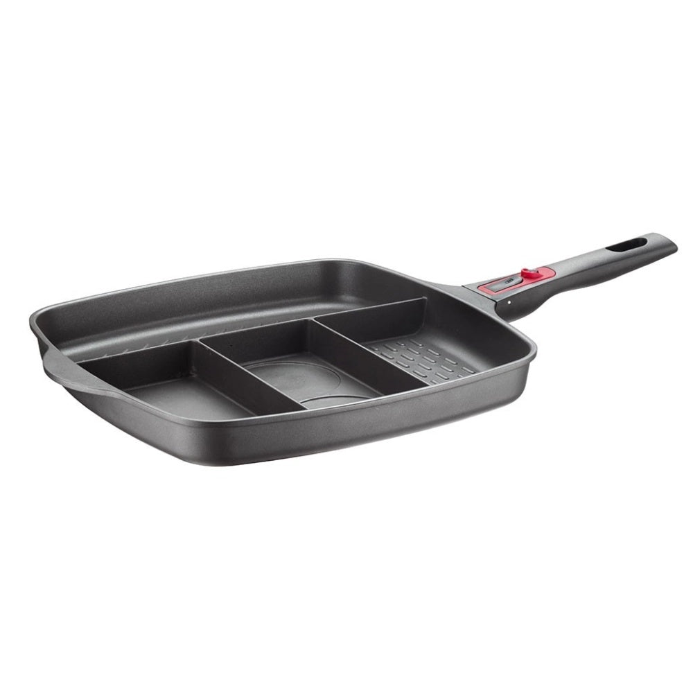 32x32 cm - Pintinox Pro Multipan Multi-Purpose Non-Stick Aluminum Pan With Detachable Bakelite Handle