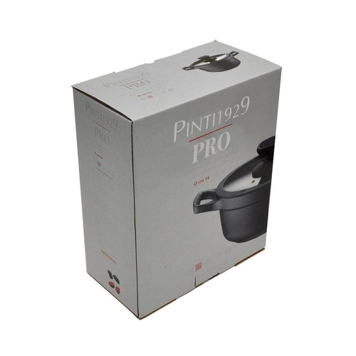 Pintinox Pro Casserole haute avec couvercle en aluminium antiadhésif