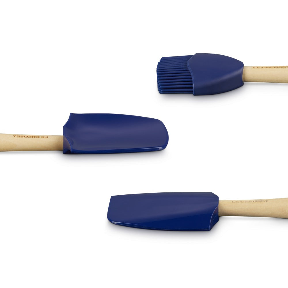 28 cm - Le Creuset Craft Spatule de cuisine en silicone Set de 3 pz