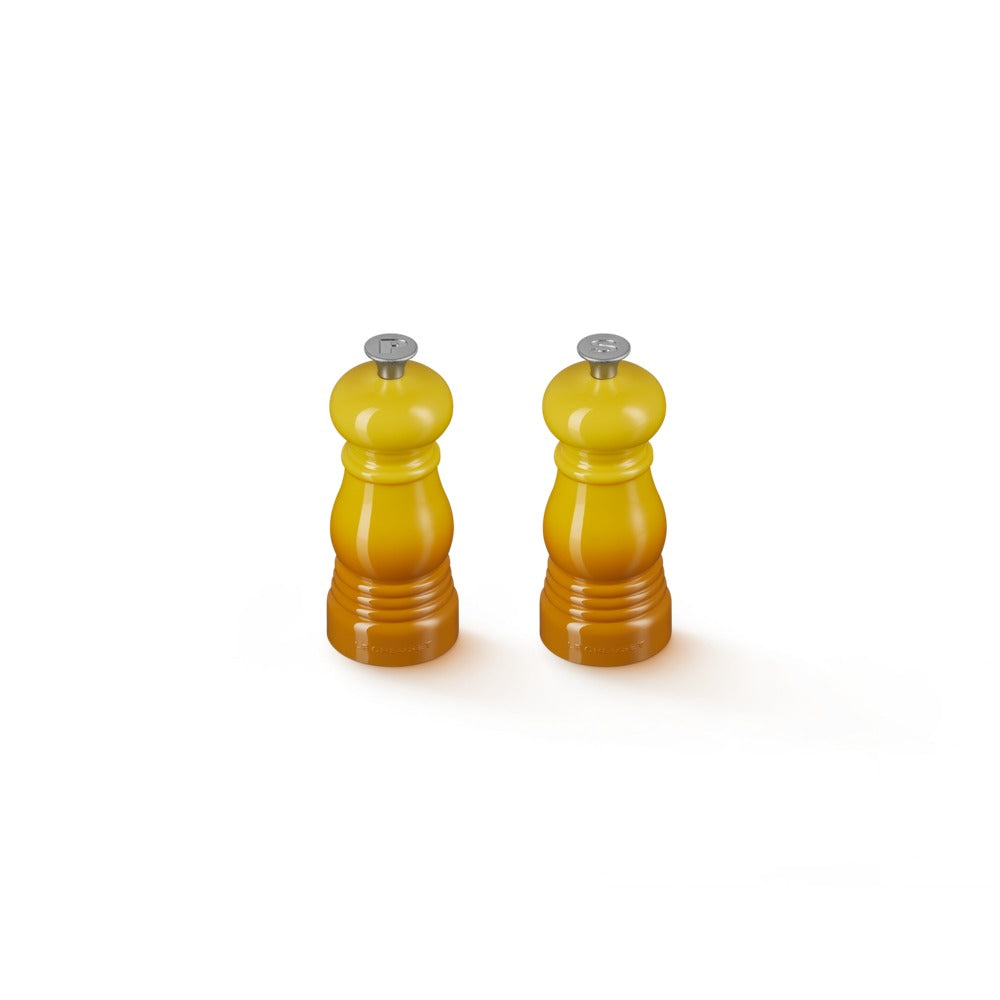 12 cm - Le Creuset Mini moulins à sel et poivre en ABS - set 2 pièces