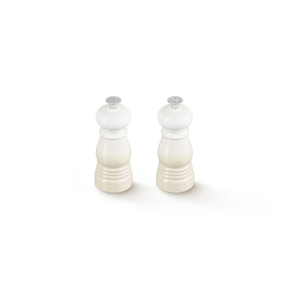 12 cm - Le Creuset Mini moulins à sel et poivre en ABS - set 2 pièces