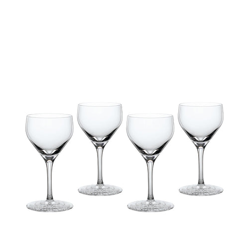 15 cl - Spiegelau Perfect Serve Collection Verre Cocktail Nick & Nora En Verre Cristallin - Lot de 4 Pièces