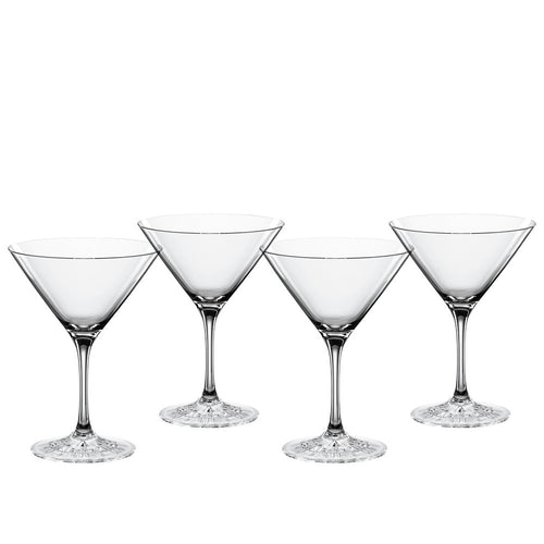 16.5 cl - Spiegelau Perfect Serve Collection Verre Cocktail Martini En Verre Cristallin - Lot de 4 Pièces