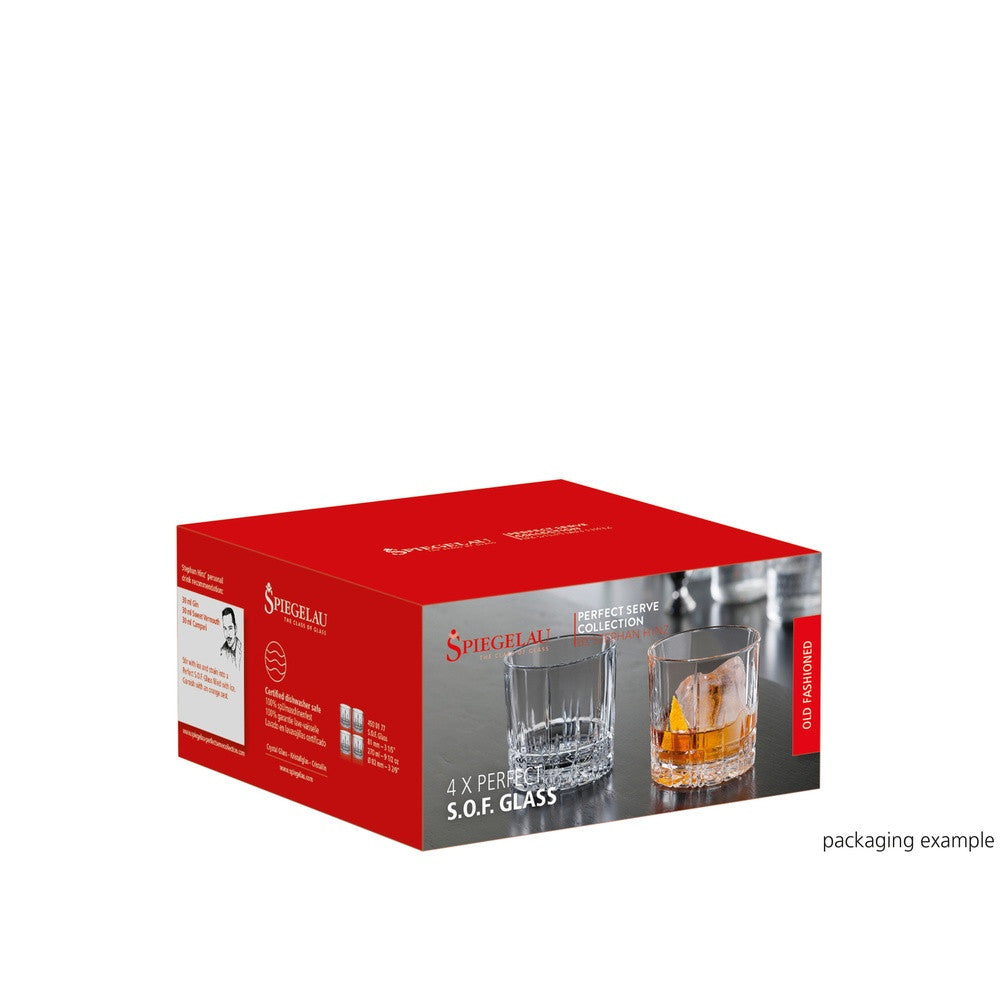 27 cl - Spiegelau Perfect Serve Collection SOF Cocktailglas In Kristalglas - Set van 4 Stuks
