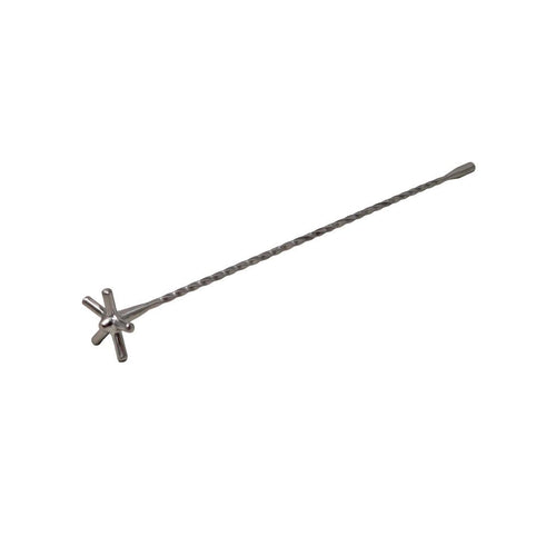 34 cm - Ilsa Mixage 5-Zink Bar-Löffel aus Edelstahl 18/10