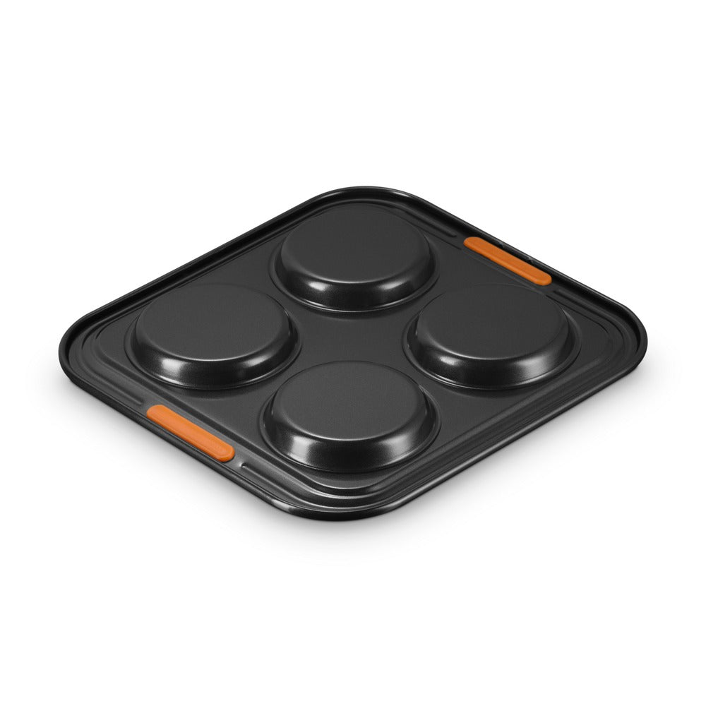 4 Cavidades - Le Creuset Forme Speciali Molde pudding antiadherente en acero al carbono