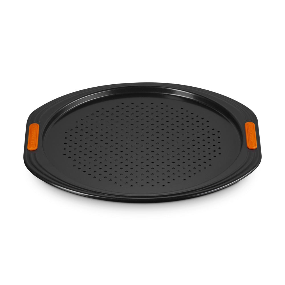 33 cm - Le Creuset Forme Speciali Teglia Pizza Antiaderente In Acciaio al Carbonio