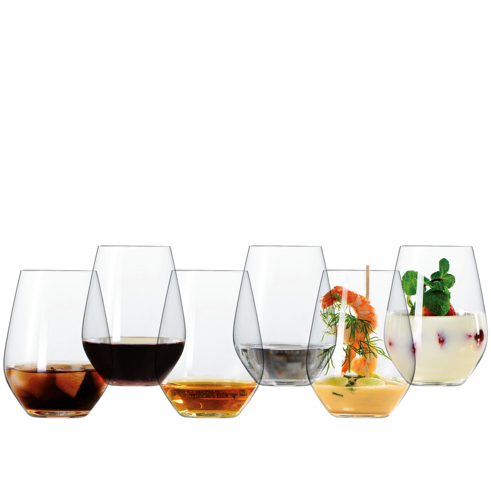 46 cl - Spiegelau Authentis Vaso Tumbler Multiuso De Vidrio - Set 6 Pz