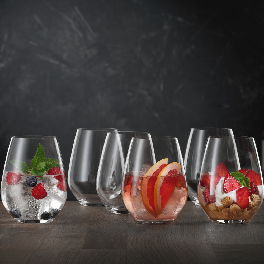 46 cl - Spiegelau Authentis Vaso Tumbler Multiuso De Vidrio - Set 6 Pz