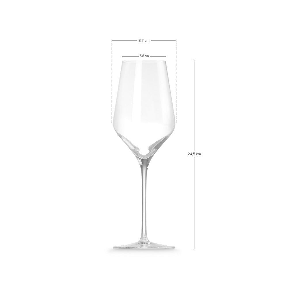 Le Creuset Copa de vino blanco de vidrio Set de 4 pz