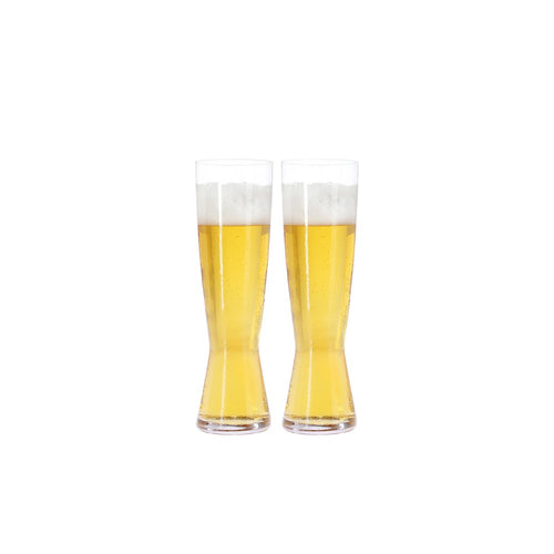 42.5 cl - Spiegelau Beer Classics Pilsner Verre à Bière en Verre Cristallin - Lot de 2 Pcs