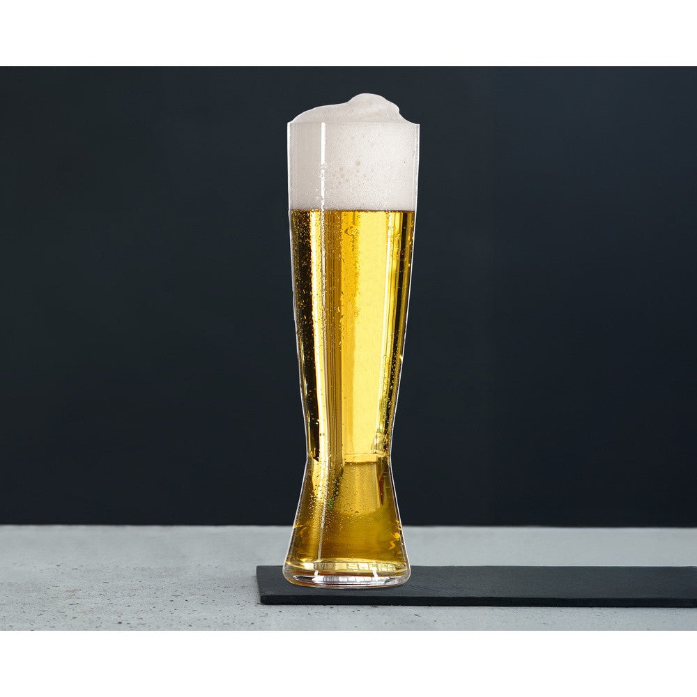 42.5 cl - Spiegelau Beer Classics Pilsner Verre à Bière en Verre Cristallin - Lot de 2 Pcs