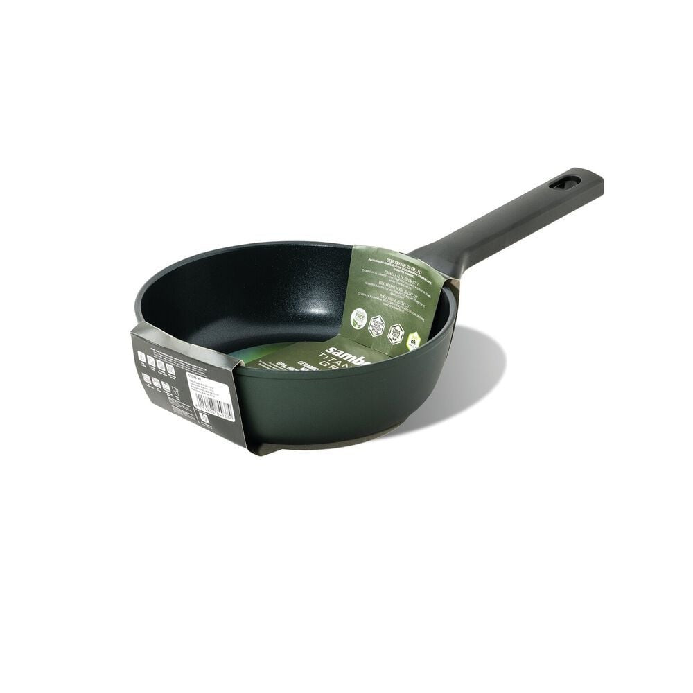 Sambonet Titan Pro Green Padella Alta Antiaderente In Alluminio