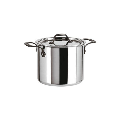 Sambonet Home Chef Pentola Alta Con Coperchio In Acciaio Inox