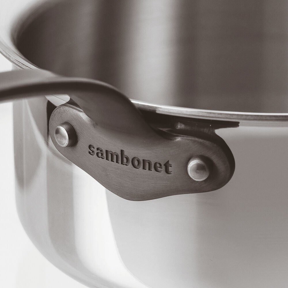 Sambonet Home Chef Casseruola Alta Con Manico e Coperchio In Acciaio Inox