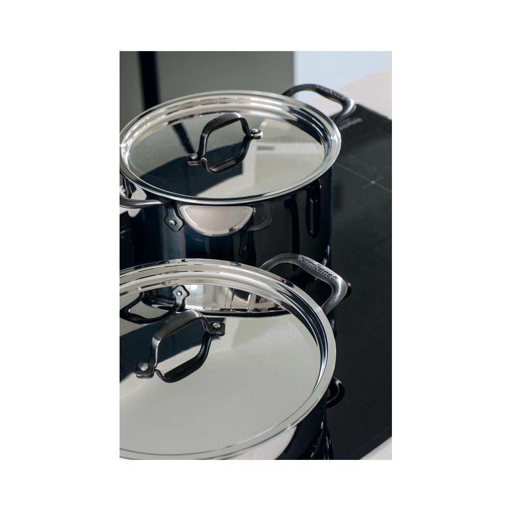 Sambonet Home Chef Casseruola Bassa Con Coperchio In Acciaio Inox
