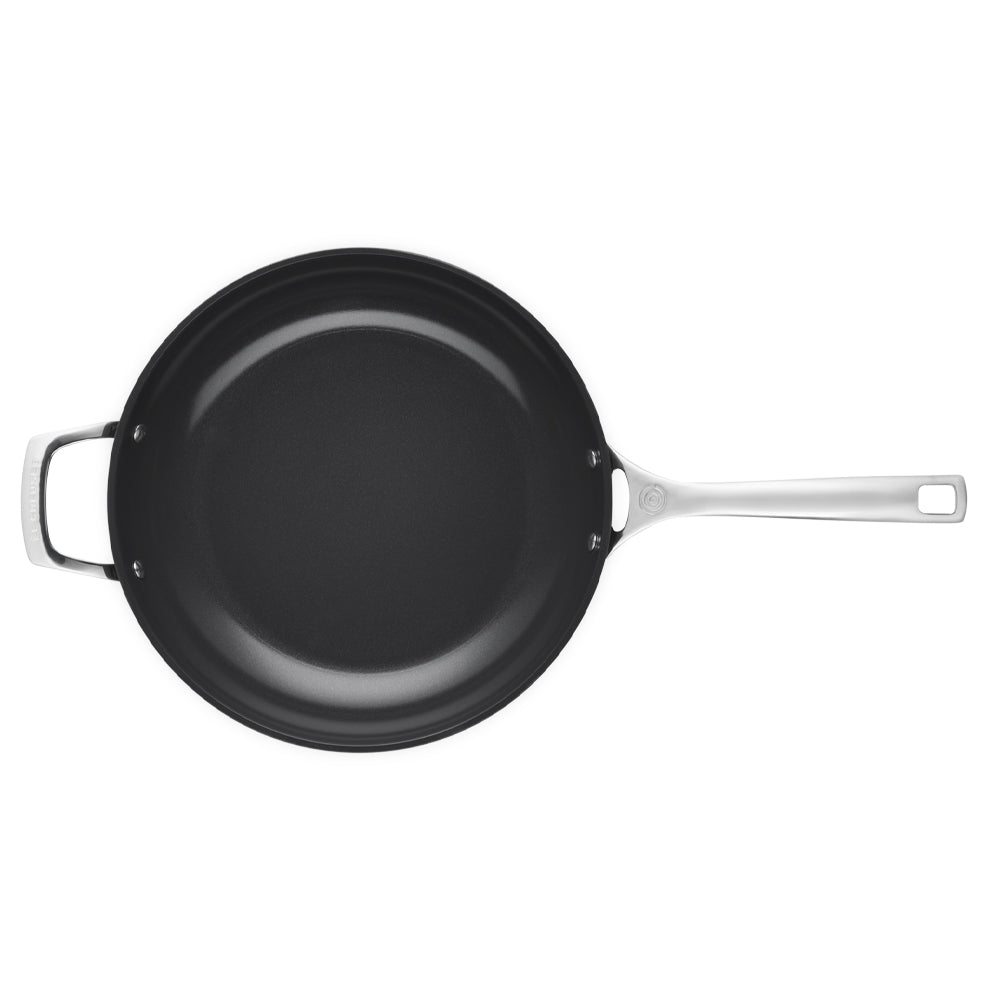 Le Creuset Essential Poêle Haute À Manche Antiadhésive Avec Revêtement Céramique En Acier Inoxydable