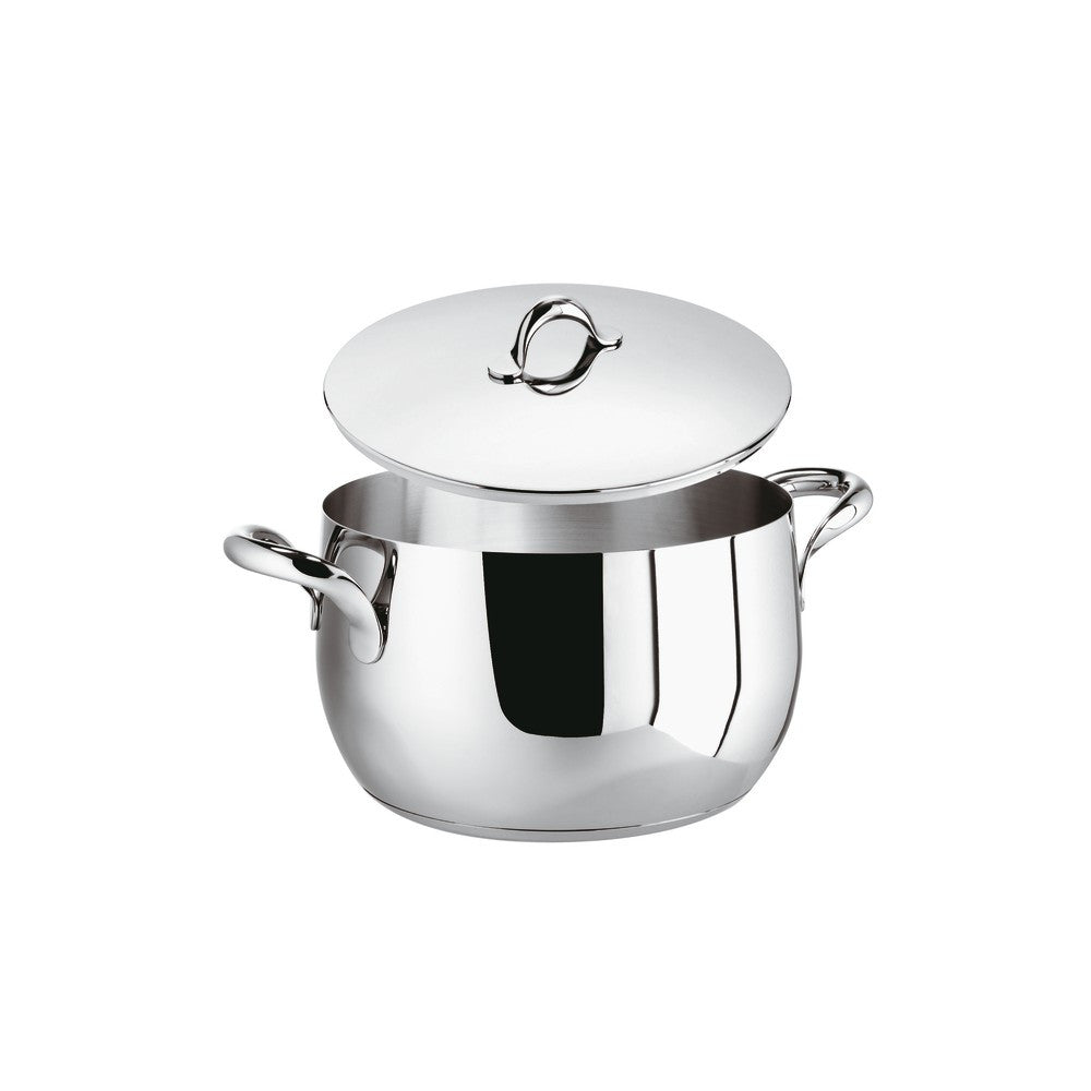 Sambonet Kikka Casseruola Alta Con Coperchio In Acciaio Inox
