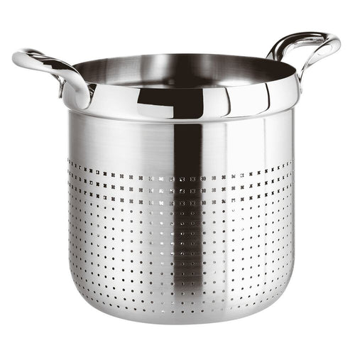24 cm - Sambonet Kikka Colapasta Pentola Alta In Acciaio Inox