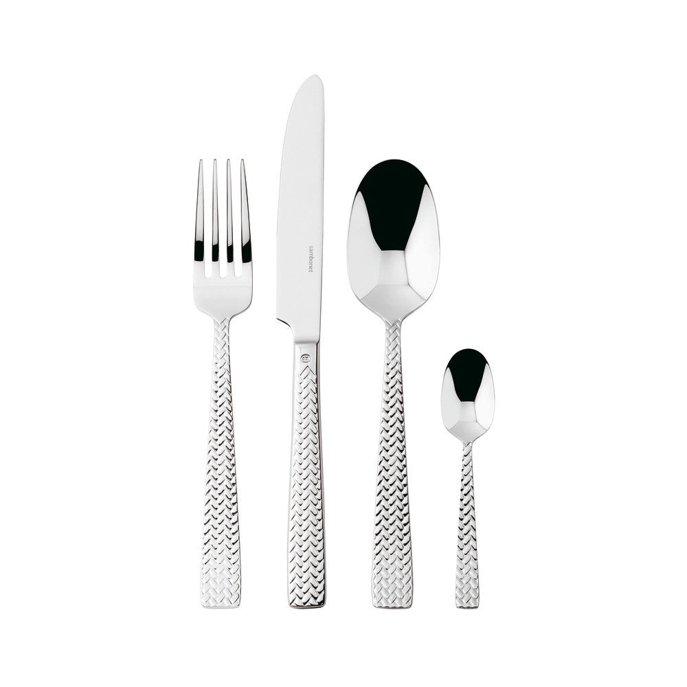 Sambonet Cortina servicio de cubiertos de acero inoxidable 18/10 - Set de 24 pz