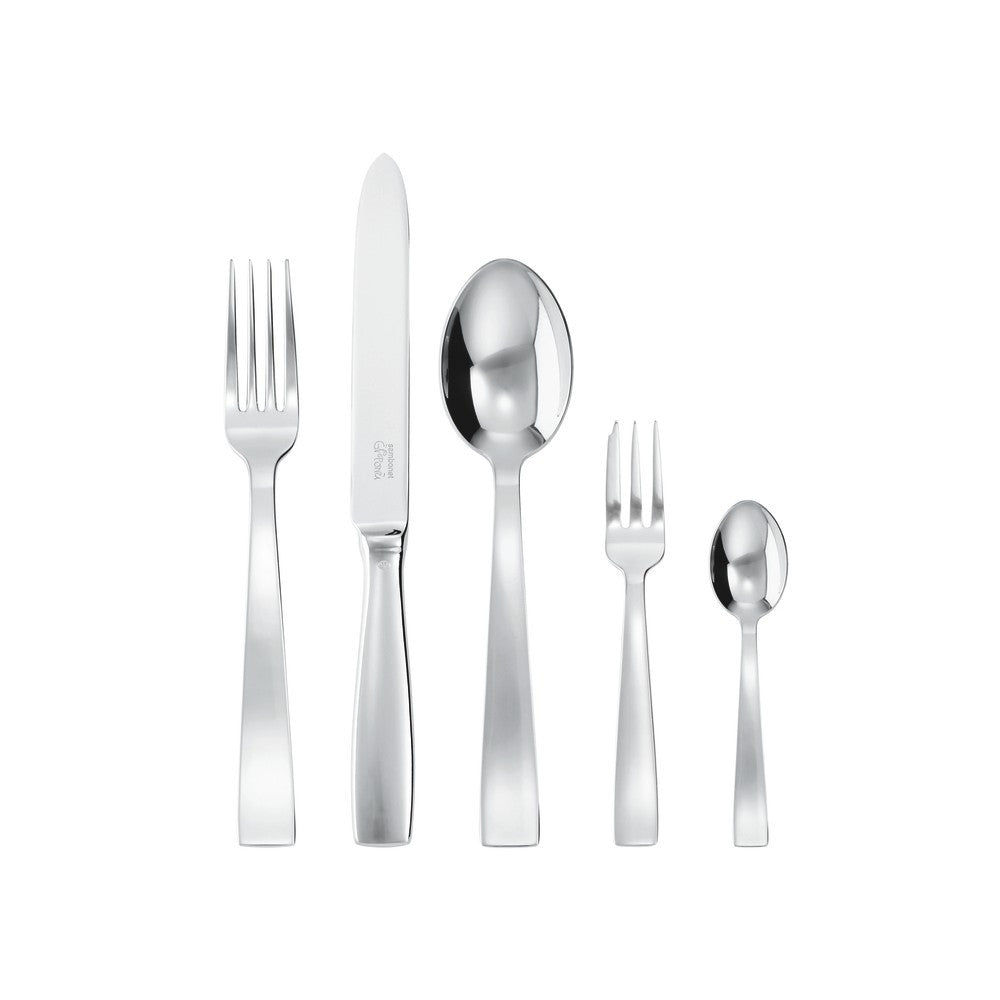 Sambonet Gio Ponti Servicio de Mesa en Acero Inoxidable - Set de 60 Pzs