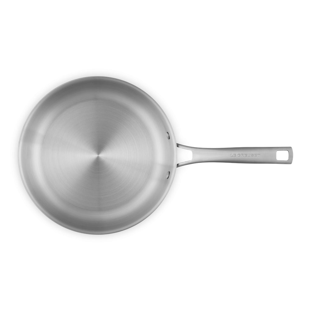 Le Creuset Essential Poêle basse en acier inox