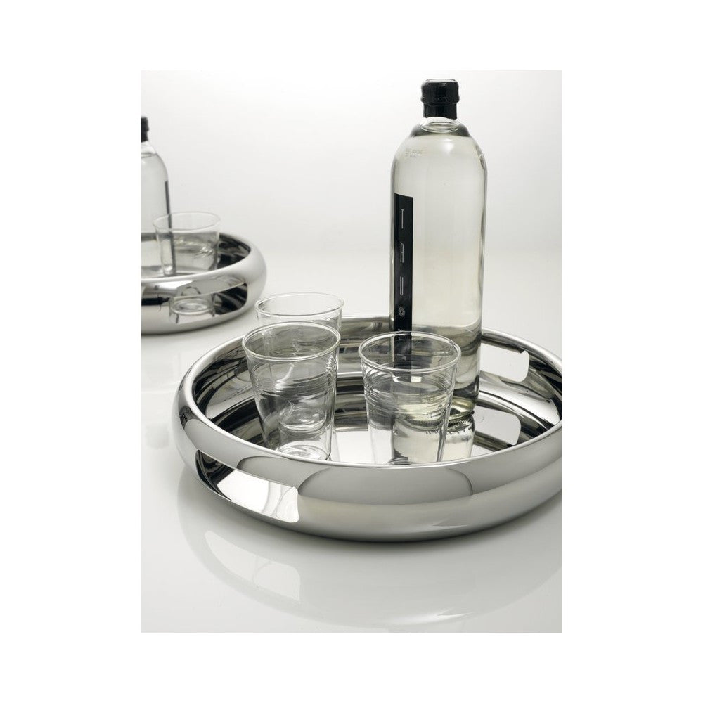 24 cm - Sambonet Sphera copa con asas de acero inoxidable