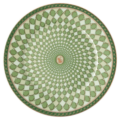 18.1 cm - Swarovski x Rosenthal Signum Brotteller aus Porzellan