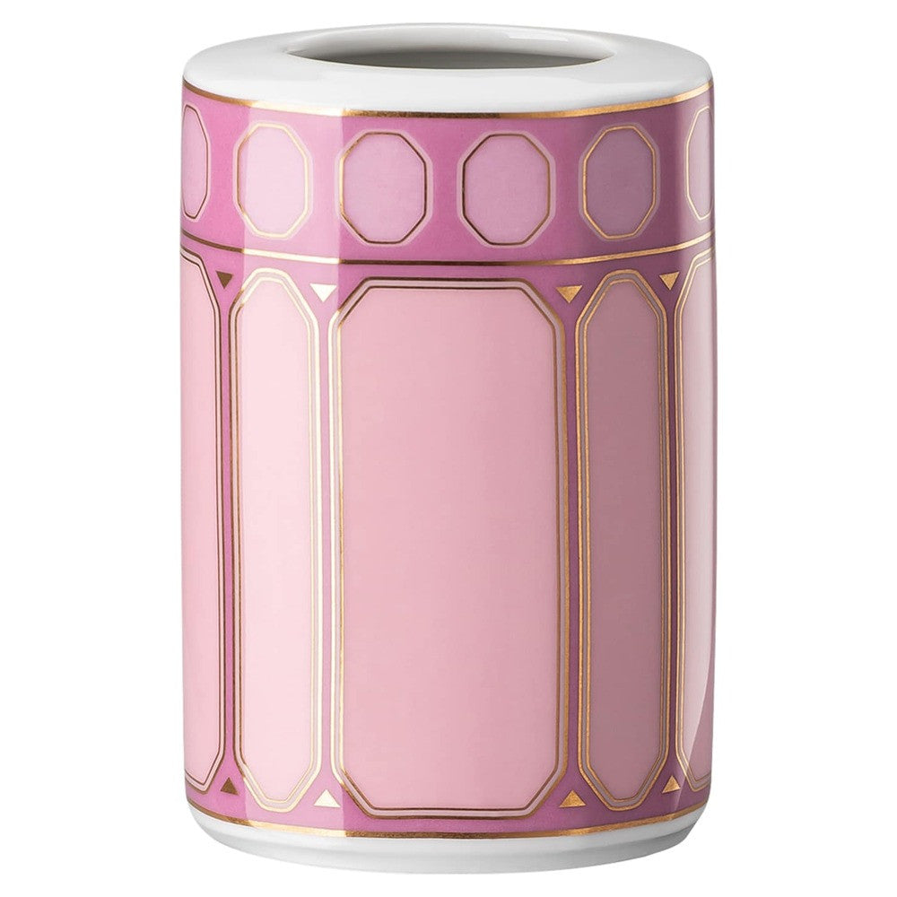 7.9 cm - Swarovski x Rosenthal Signum Vase Cylindrique en Porcelaine