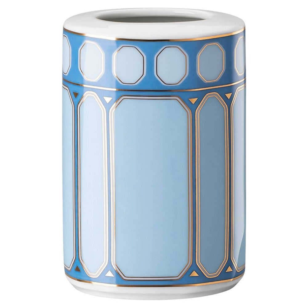 7.9 cm - Swarovski x Rosenthal Signum Vase Cylindrique en Porcelaine